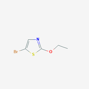 molecular formula C5H6BrNOS B1391084 5-Bromo-2-ethoxythiazole CAS No. 1086382-60-6