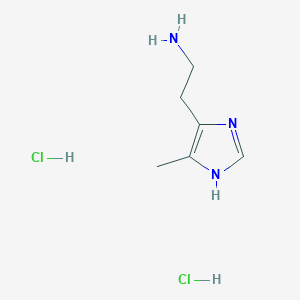 molecular formula C6H12ClN3 B139109 4-Methylhistamine hydrochloride CAS No. 36376-47-3