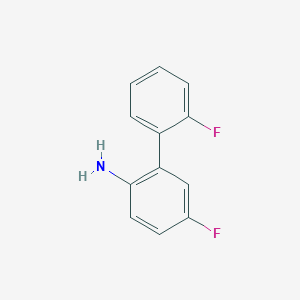 molecular formula C12H9F2N B1391092 2',5-Difluorobiphenyl-2-amine CAS No. 1214380-53-6