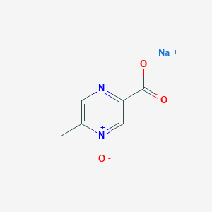 molecular formula C6H5N2NaO3 B13910980 Acipimox sodium 