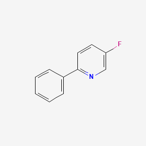 molecular formula C11H8FN B1391113 5-Fluoro-2-phenylpyridine CAS No. 512171-81-2