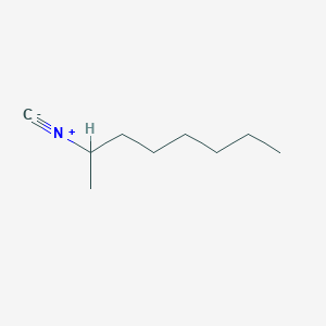 molecular formula C9H17N B13911295 2-Isocyanooctane CAS No. 63812-08-8