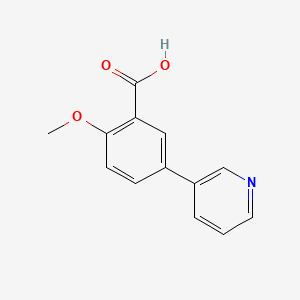 2-Methoxy-5-(pyridin-3-yl)benzoic acid