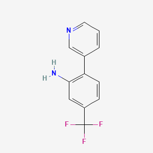2-(Pyridin-3-yl)-5-(trifluoromethyl)aniline