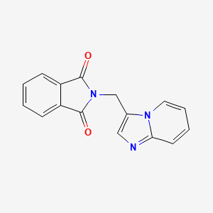 2-(imidazo[1,2-a]pyridin-3-ylmethyl)-1H-isoindole-1,3(2H)-dione