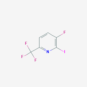 2-Iodo-3-fluoro-6-(trifluoromethyl)pyridine