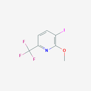 3-Iodo-2-methoxy-6-(trifluoromethyl)pyridine