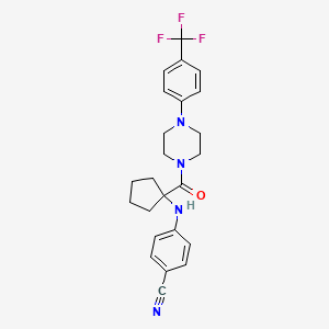 molecular formula C24H25F3N4O B13911712 Trpa1-IN-2 