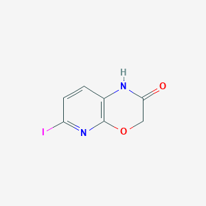 6-Iodo-1H-pyrido[2,3-b][1,4]oxazin-2(3H)-one