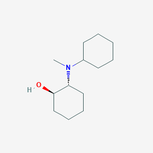 (1R,2R)-2-[cyclohexyl(methyl)amino]cyclohexan-1-ol