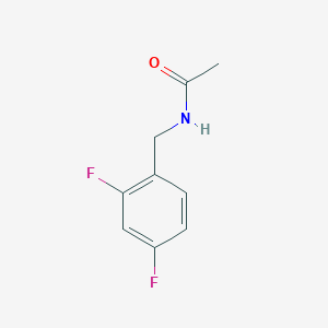 molecular formula C9H9F2NO B13911755 n-(2,4-Difluorobenzyl)acetamide 