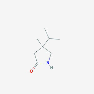 4-Isopropyl-4-methylpyrrolidin-2-one
