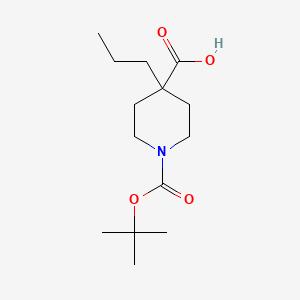 1-(Tert-butoxycarbonyl)-4-propylpiperidine-4-carboxylic acid