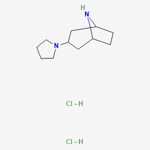 3-(1-Pyrrolidinyl)-8-azabicyclo[3.2.1]octane dihydrochloride