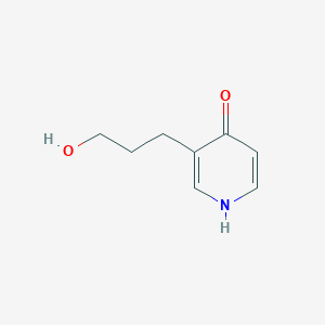 3-(3-Hydroxypropyl)pyridin-4-ol