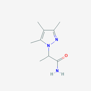 2-(3,4,5-Trimethyl-1H-pyrazol-1-yl)propanamide