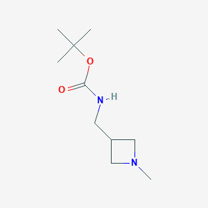 tert-butyl N-[(1-methylazetidin-3-yl)methyl]carbamate