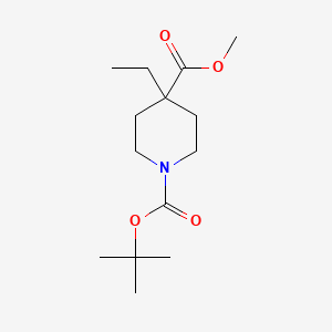 1-Tert-butyl 4-methyl 4-ethylpiperidine-1,4-dicarboxylate
