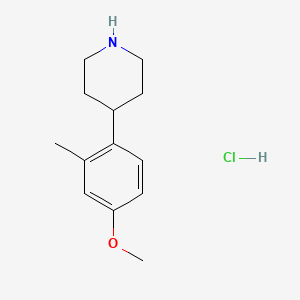 4-(4-Methoxy-2-methylphenyl)piperidine hydrochloride