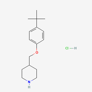 4-(tert-Butyl)phenyl 4-piperidinylmethyl ether hydrochloride