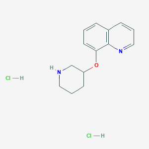 8-(3-Piperidinyloxy)quinoline dihydrochloride