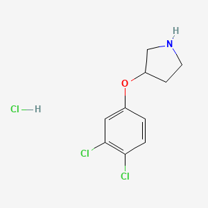 3-(3,4-Dichlorophenoxy)pyrrolidine hydrochloride