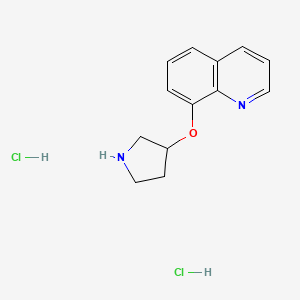 8-(3-Pyrrolidinyloxy)quinoline dihydrochloride