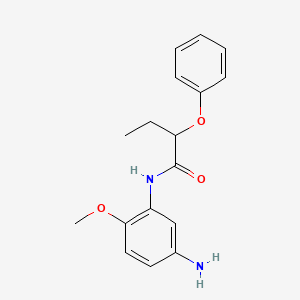 N-(5-Amino-2-methoxyphenyl)-2-phenoxybutanamide
