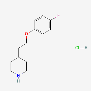 4-[2-(4-Fluorophenoxy)ethyl]piperidine hydrochloride