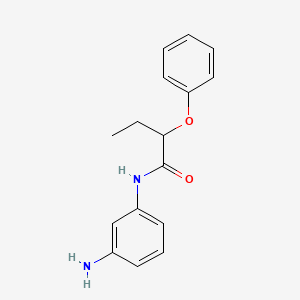 N-(3-Aminophenyl)-2-phenoxybutanamide