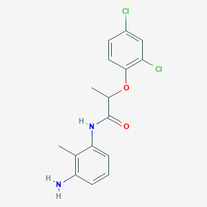 N-(3-Amino-2-methylphenyl)-2-(2,4-dichlorophenoxy)propanamide