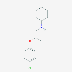 N-[2-(4-Chlorophenoxy)propyl]cyclohexanamine