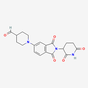 molecular formula C19H19N3O5 B13912780 BWA-522 intermediate-1 