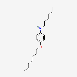4-(Heptyloxy)-N-hexylaniline