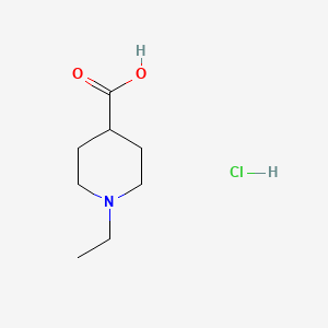 molecular formula C8H16ClNO2 B1391286 1-Ethylpiperidine-4-Carboxylic Acid Hydrochloride CAS No. 193537-75-6