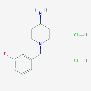 1-(3-Fluoro-benzyl)-piperidin-4-ylamine dihydrochloride
