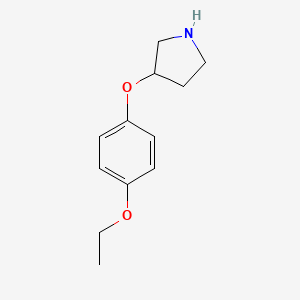 3-(4-Ethoxyphenoxy)pyrrolidine