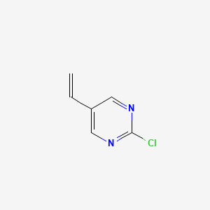 molecular formula C6H5ClN2 B1391328 2-Chloro-5-vinylpyrimidine CAS No. 131467-06-6