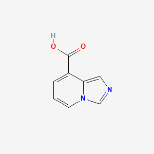molecular formula C8H6N2O2 B1391334 Imidazo[1,5-A]pyridine-8-carboxylic acid CAS No. 697739-13-2