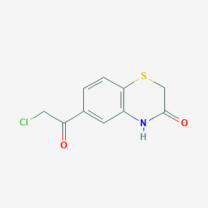 6-Chloroacetyl-2H-1,4-benzothiazin-3(4H)-one
