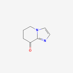 molecular formula C7H8N2O B1391341 6,7-Dihydroimidazo[1,2-a]pyridin-8(5H)-one CAS No. 457949-09-6