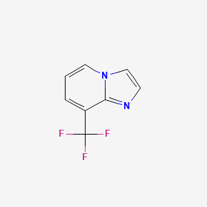 molecular formula C8H5F3N2 B1391343 8-(Trifluoromethyl)imidazo[1,2-a]pyridine CAS No. 944580-98-7