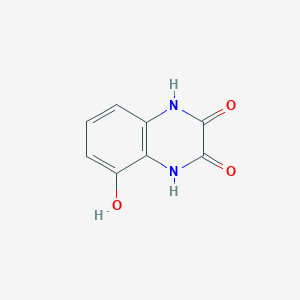 molecular formula C8H6N2O3 B1391360 5-Hydroxyquinoxaline-2,3(1H,4H)-dione CAS No. 862270-94-8