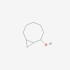 molecular formula C9H16O B13913639 Bicyclo[6.1.0]nonan-2-ol CAS No. 38433-06-6