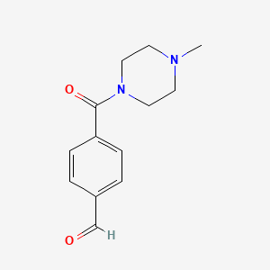 4-(4-Methylpiperazine-1-carbonyl)benzaldehyde