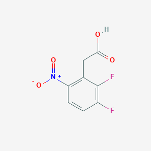 molecular formula C8H5F2NO4 B139137 2-(2,3-Difluoro-6-nitrophenyl)acetic acid CAS No. 141428-47-9