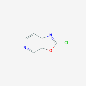 molecular formula C6H3ClN2O B1391399 2-Chlorooxazolo[5,4-c]pyridine CAS No. 916792-10-4