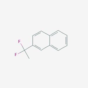 B1391402 2-(1,1-Difluoroethyl)naphthalene CAS No. 1204296-00-3