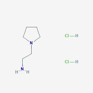 molecular formula C6H16Cl2N2 B1391408 2-(Pyrrolidin-1-yl)ethanamine dihydrochloride CAS No. 65592-36-1