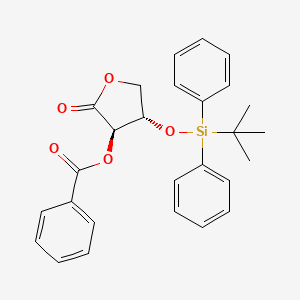 2-O-Benzoyl-3-O-t-butyldiphenylsilyl-L-threono lactone